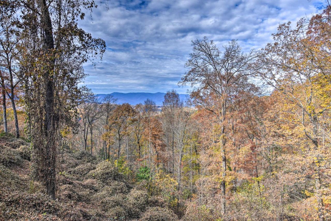 Cozy Cabin With Hot Tub And Smoky Mountain Views! Villa Bryson City Kültér fotó